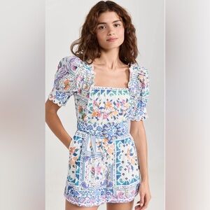 FARM Rio Romantic Bandanas Romper!